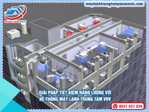 Read more about the article Tiết kiệm năng lượng với hệ thống máy lạnh trung tâm VRV