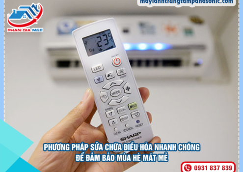 Phương pháp sửa chữa điều hòa nhanh chóng để đảm bảo mát mẻ