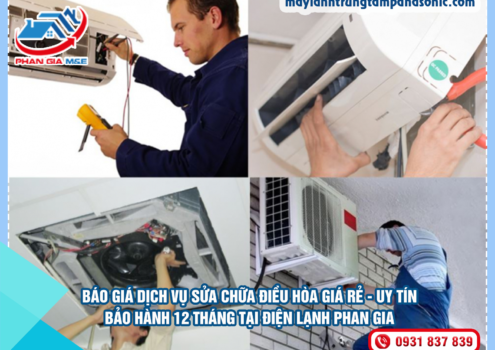 Báo giá dịch vụ sửa chữa điều hòa giá rẻ – uy tín