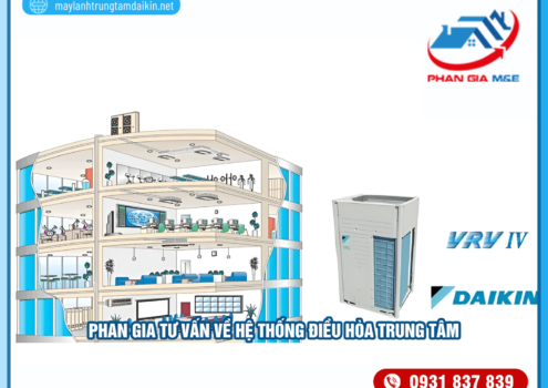 Phan Gia tư vấn về hệ thống điều hòa trung tâm