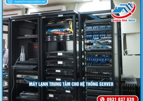 Máy lạnh trung tâm cho hệ thống server