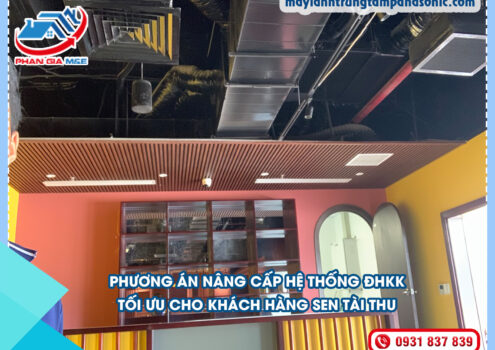 Nâng Cấp Hệ Thống ĐHKK Tối Ưu Cho Khách Hàng Sen Tài Thu