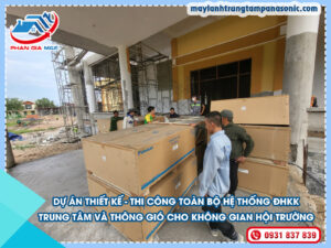 Read more about the article Hệ thống đhkk trung tâm cho Hội trường lữ đoàn pháo binh